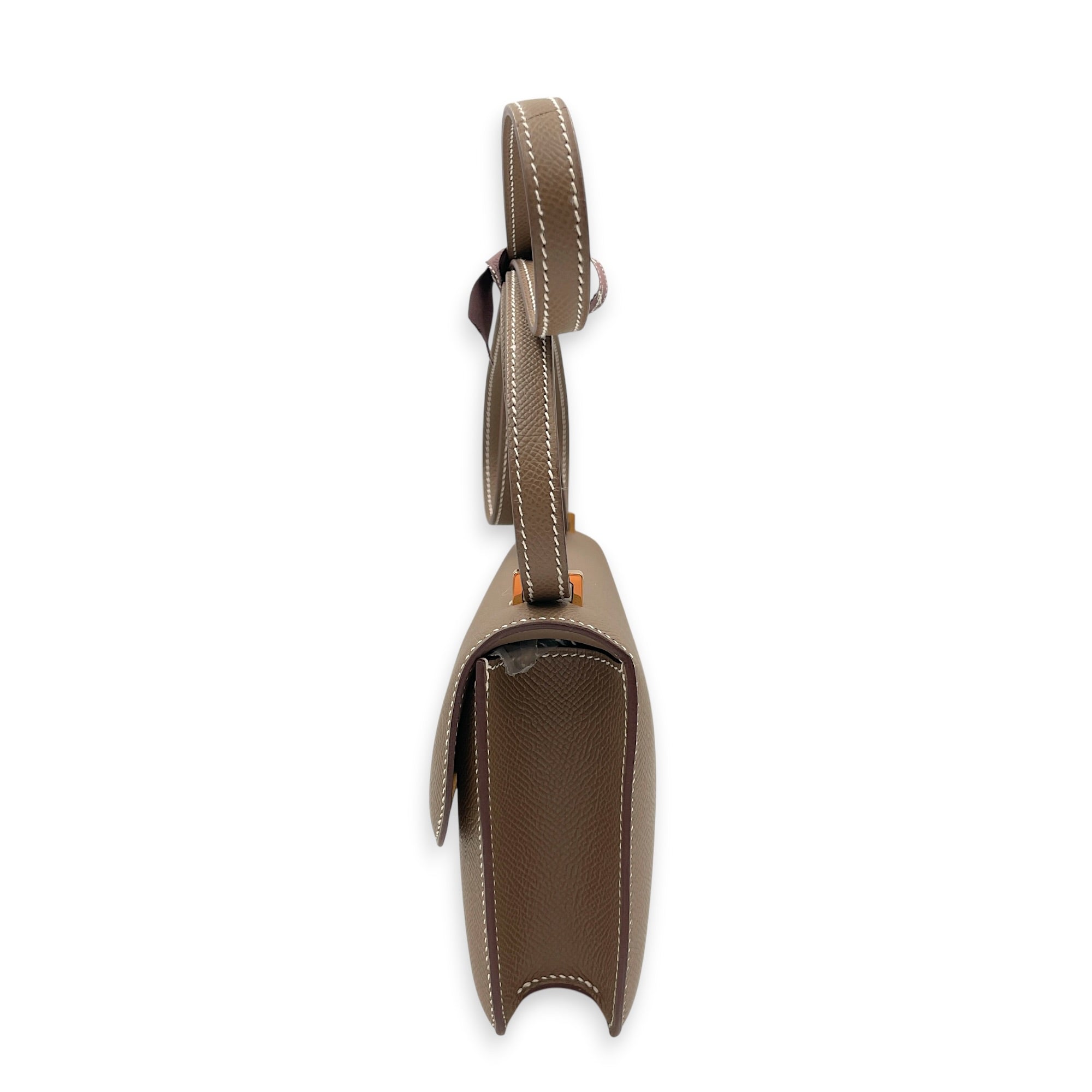 Constance Elan Etoupe in Epsom Gold hardware