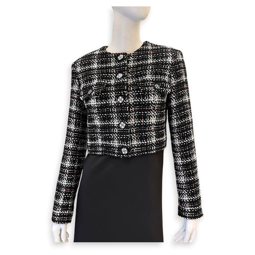 Tweed Jacket Size 34 Black Ready-To-Wear in Wool CL2605-21370 1