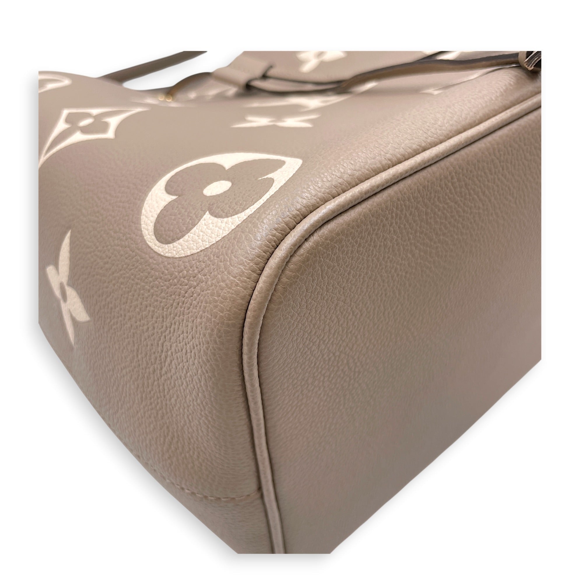 NeoNoe MM Brown Bucket Bag in Empreinte Leather CL2605-21372 10