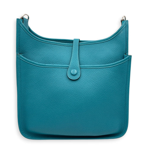 Evelyne III 29 Turquoise in Clemence Palladium hardware