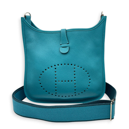 Evelyne III 29 Turquoise in Clemence Palladium hardware