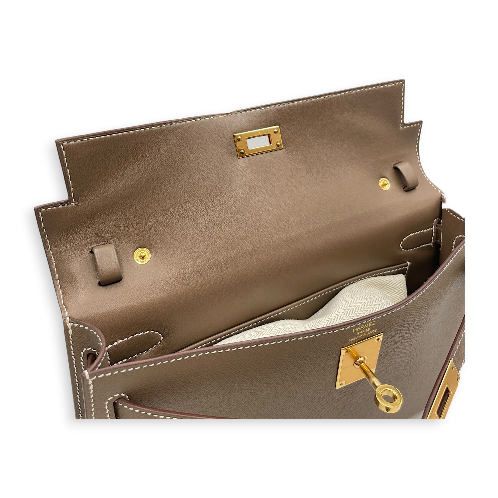 Kelly Elan Etoupe in Madame Gold hardware CL2605-21375 9