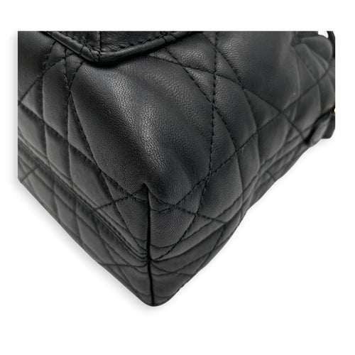 Bucket Black Crossbody Bag in Lambskin Gold hardware CL2605-21379 6