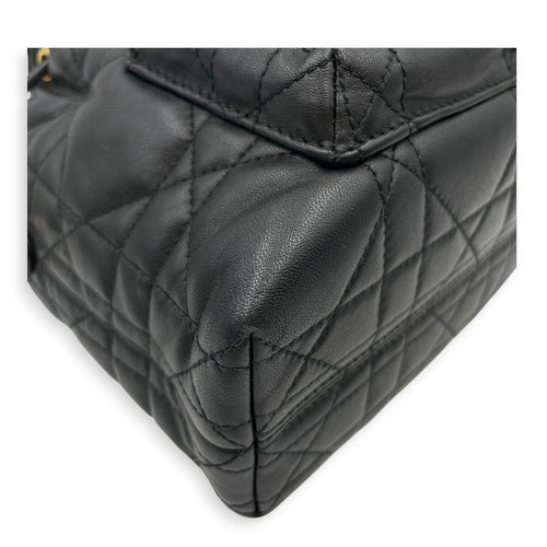 Bucket Black Crossbody Bag in Lambskin Gold hardware CL2605-21379 7