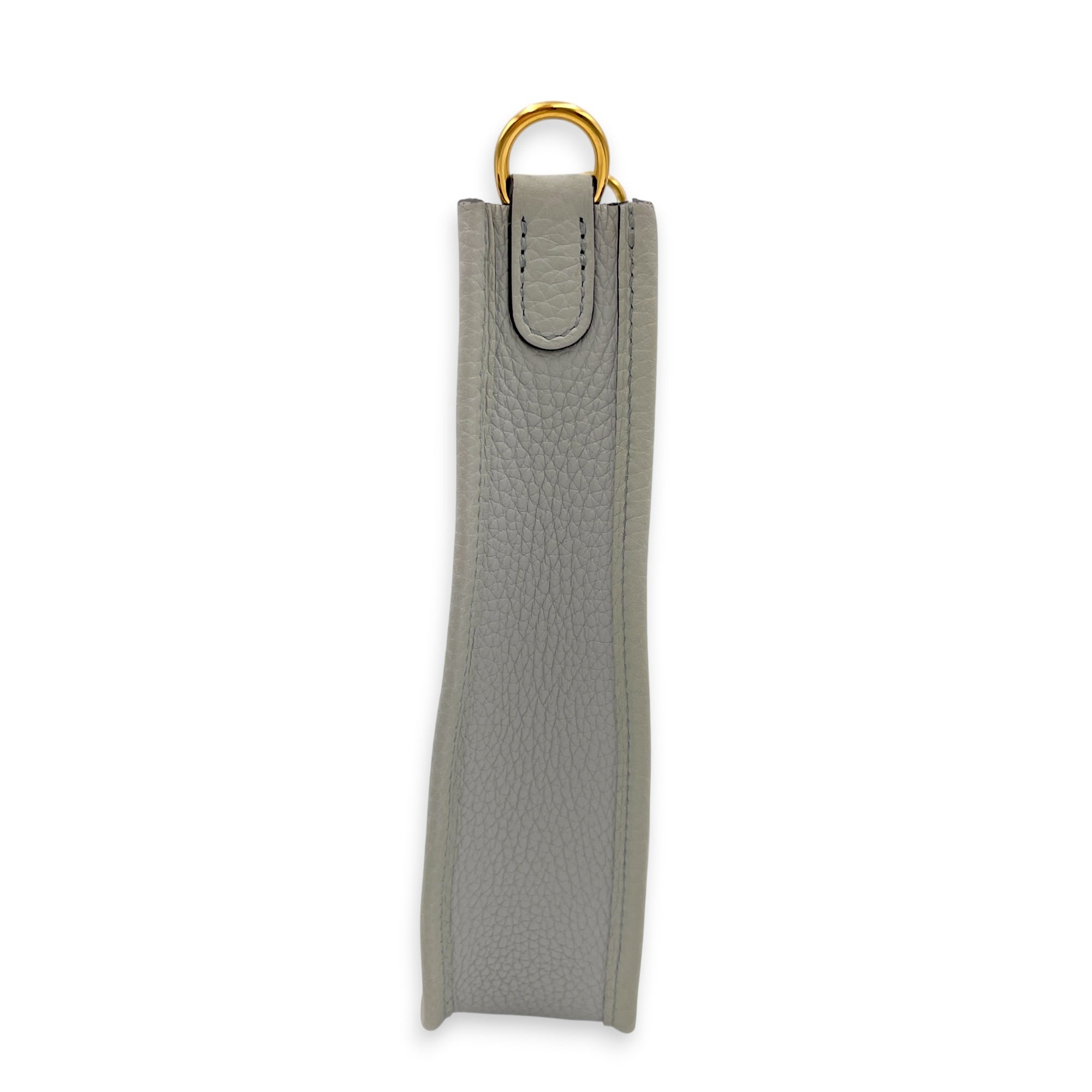 Evelyne Mini Blue Pale in Clemence Gold hardware