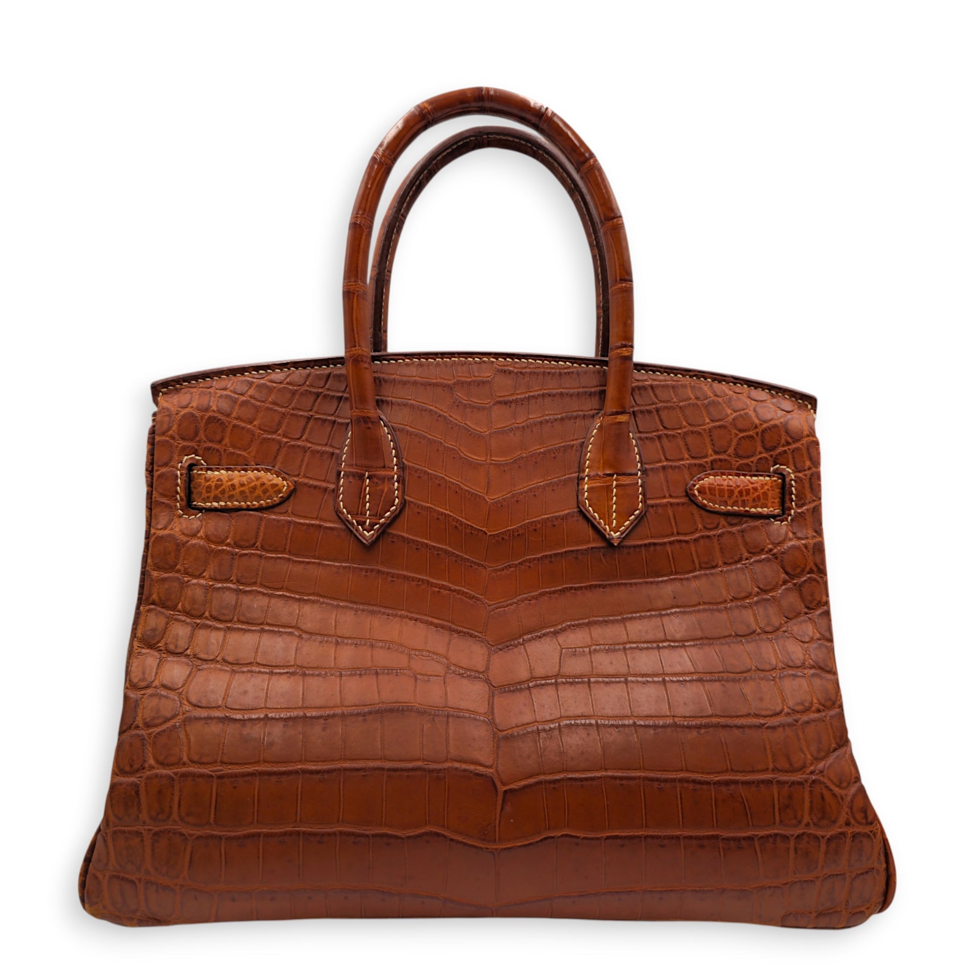Birkin 30 Fauve  in Barenia Matte Niloticus Gold hardware CL2605-21393 2
