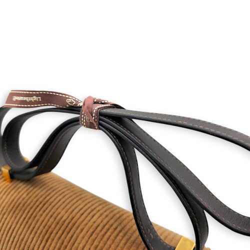 Cotele Constance 24 Camel/Ebene in Swift/Velours Gold hardware CL2605-21394 8