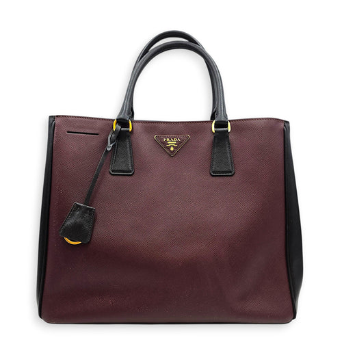 Lux Tote Red Top Handle Bag Gold hardware CL2605-21399 1