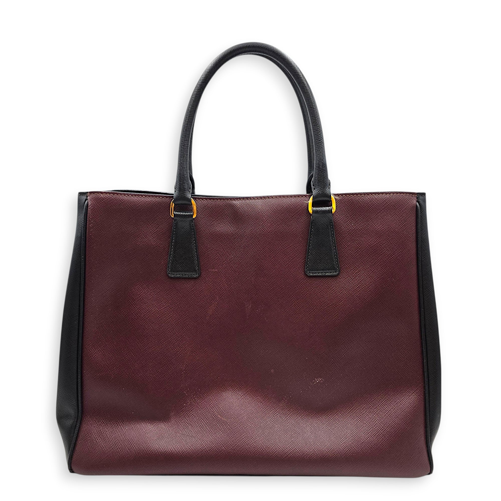 Lux Tote Red Top Handle Bag Gold hardware CL2605-21399 2