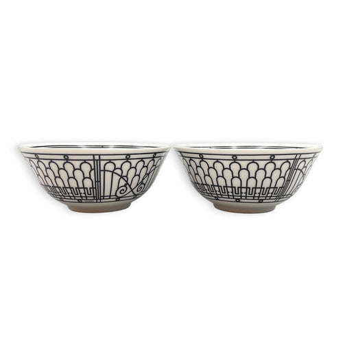 H Deco Bowl, medium model Noir/Blanc Homeware CL2605-21413 3