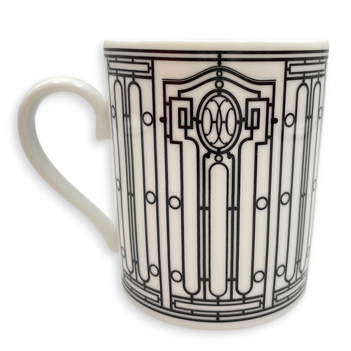 H Deco Mug Noir/Blanc  Homeware CL2605-21415 1