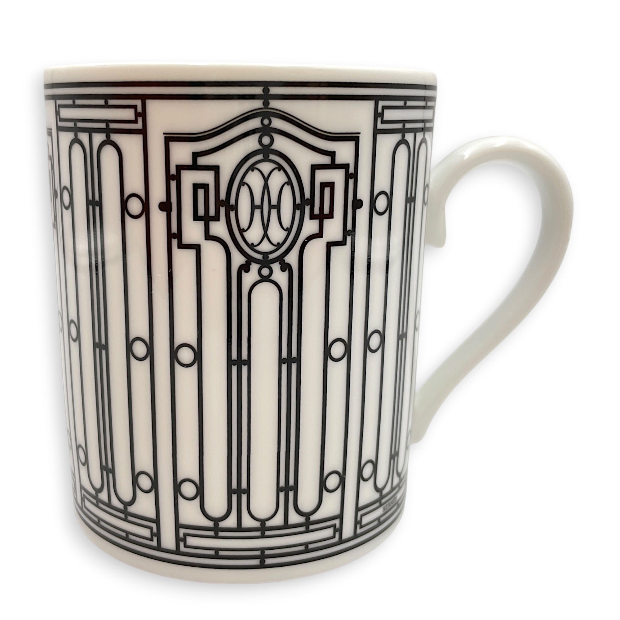 H Deco Mug Noir/Blanc  Homeware CL2605-21415 2