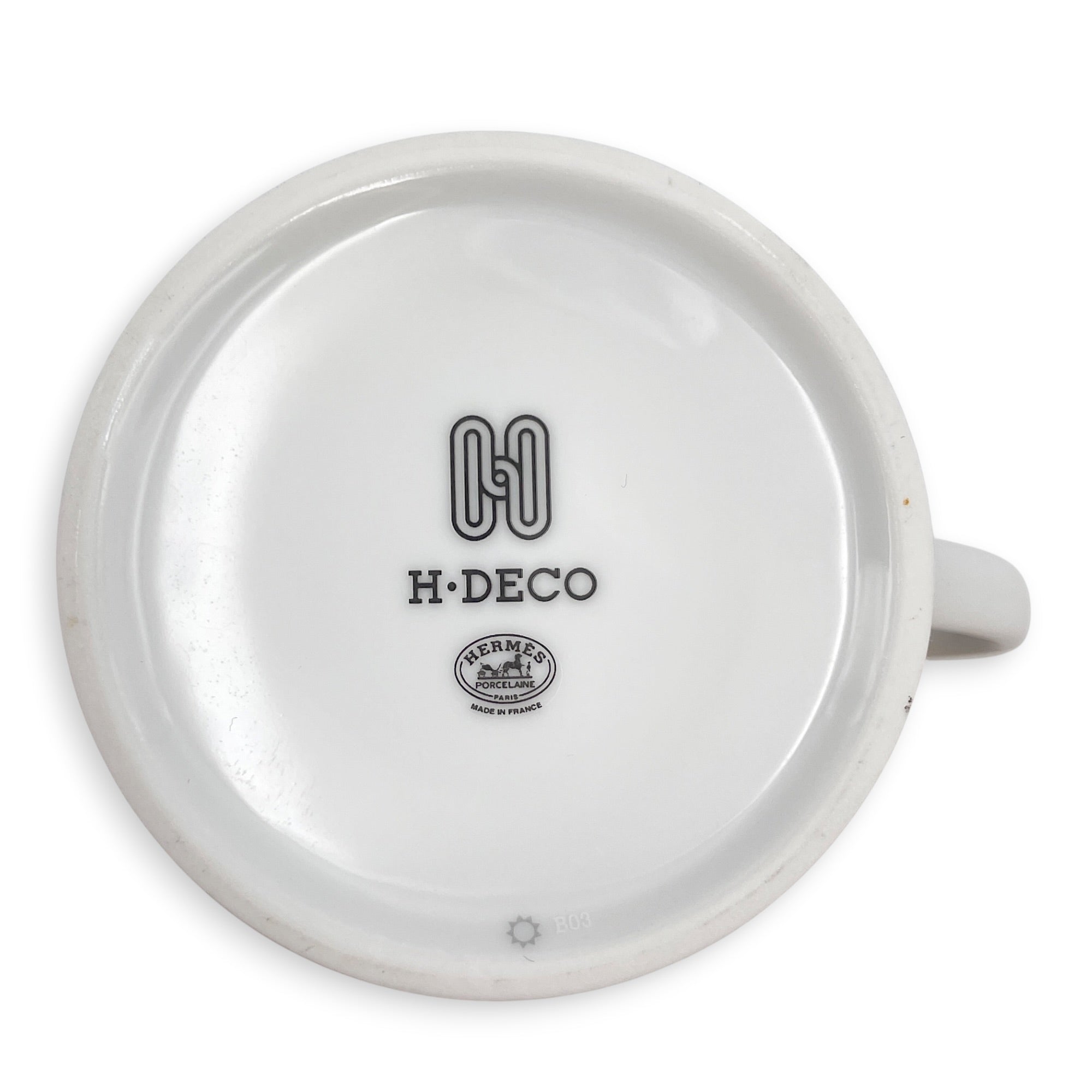 H Deco Mug Noir/Blanc  Homeware CL2605-21415 4