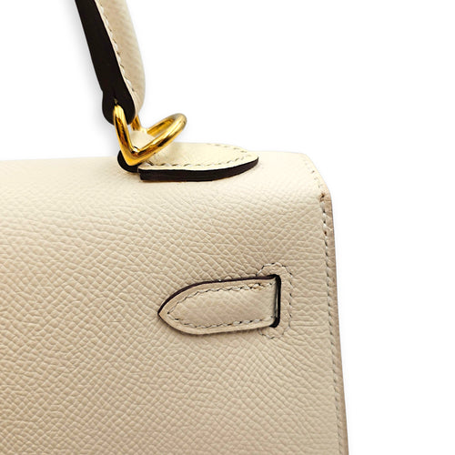 Sellier Kelly 25 Nata in Epsom Gold hardware