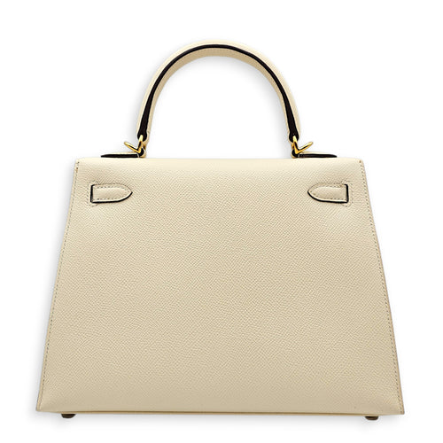Sellier Kelly 25 Nata in Epsom Gold hardware
