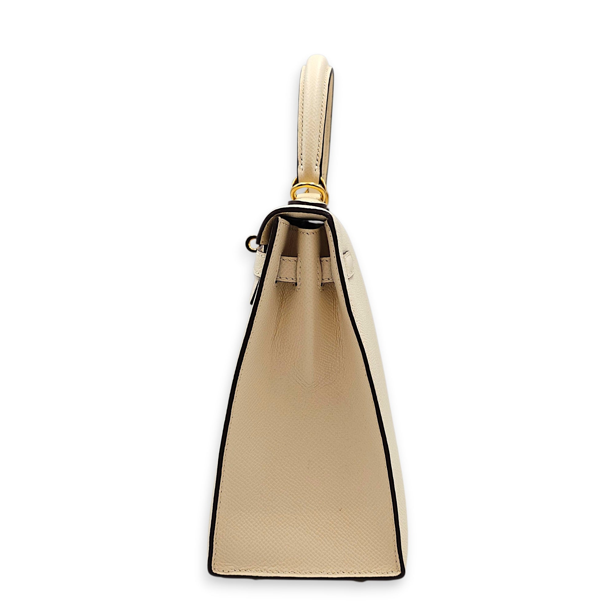 Sellier Kelly 25 Nata in Epsom Gold hardware