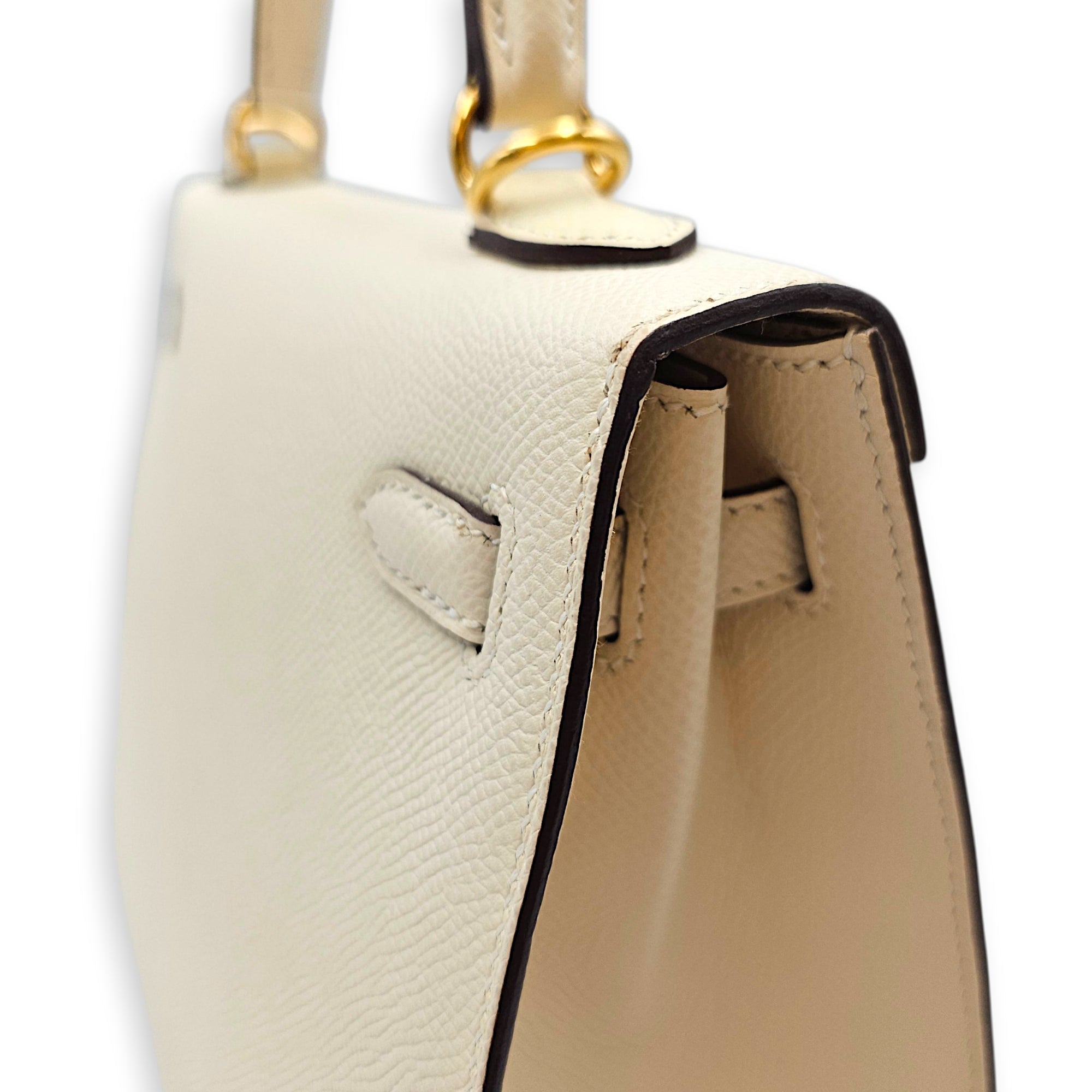 Sellier Kelly 25 Nata in Epsom Gold hardware