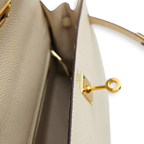 Sellier Kelly 25 Nata in Epsom Gold hardware