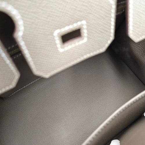 Sellier Birkin 25 Etoupe in Epsom Gold hardware