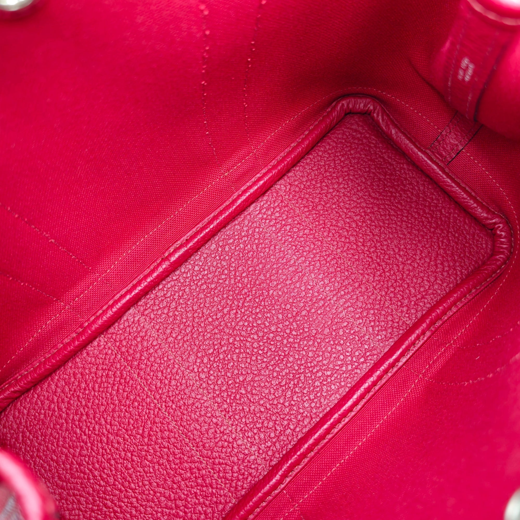 Garden Party 30 Rouge grenat in Vache Country/Toile Palladium hardware CL2605-21434 6