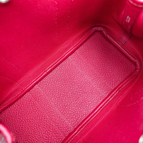 Garden Party 30 Rouge grenat in Vache Country/Toile Palladium hardware CL2605-21434 6
