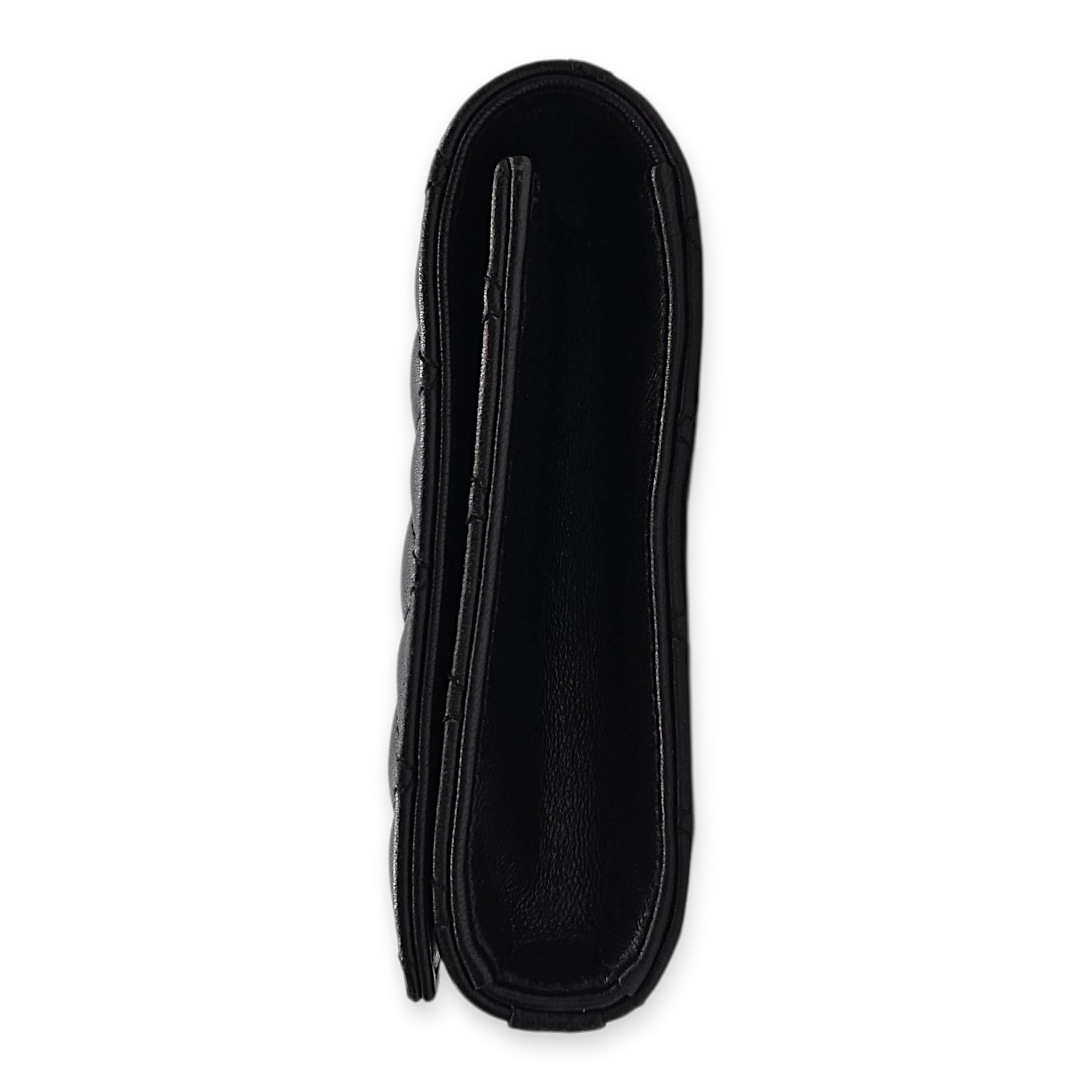 Kate Black Clutch in Lambskin Silver hardware CL2605-21436 4