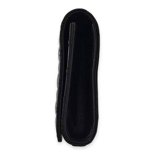 Kate Black Clutch in Lambskin Silver hardware CL2605-21436 4
