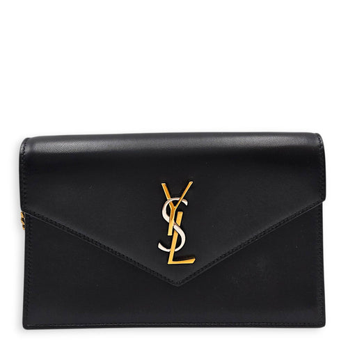 Envelope WOC 18cm Black Crossbody Bag in Calfskin 2 toned hardware hardware CL2605-21437 1