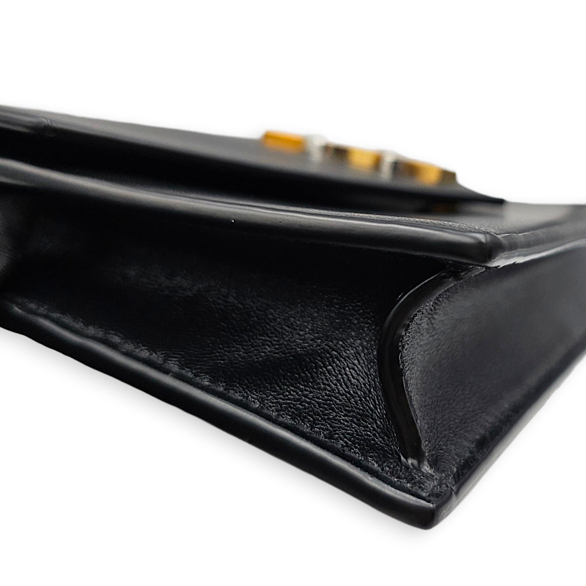Envelope WOC 18cm Black Crossbody Bag in Calfskin 2 toned hardware hardware CL2605-21437 9