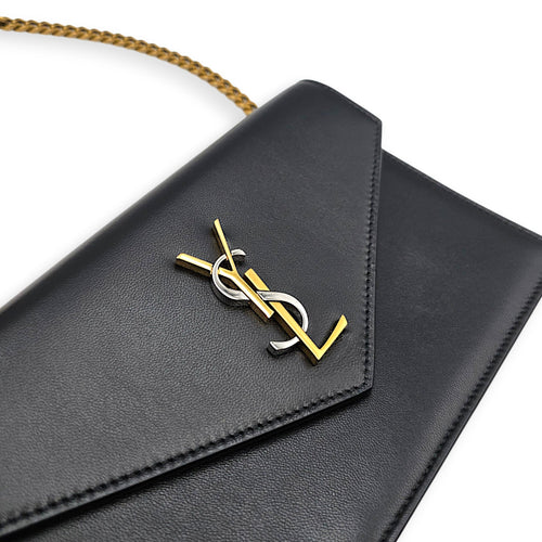 Envelope WOC 18cm Black Crossbody Bag in Calfskin 2 toned hardware hardware CL2605-21437 10