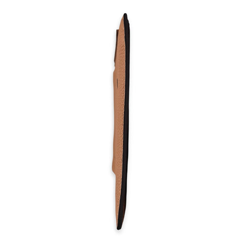 Pin D 24cm  Brown Clutch in Calfskin Gold hardware CL2605-21440 3