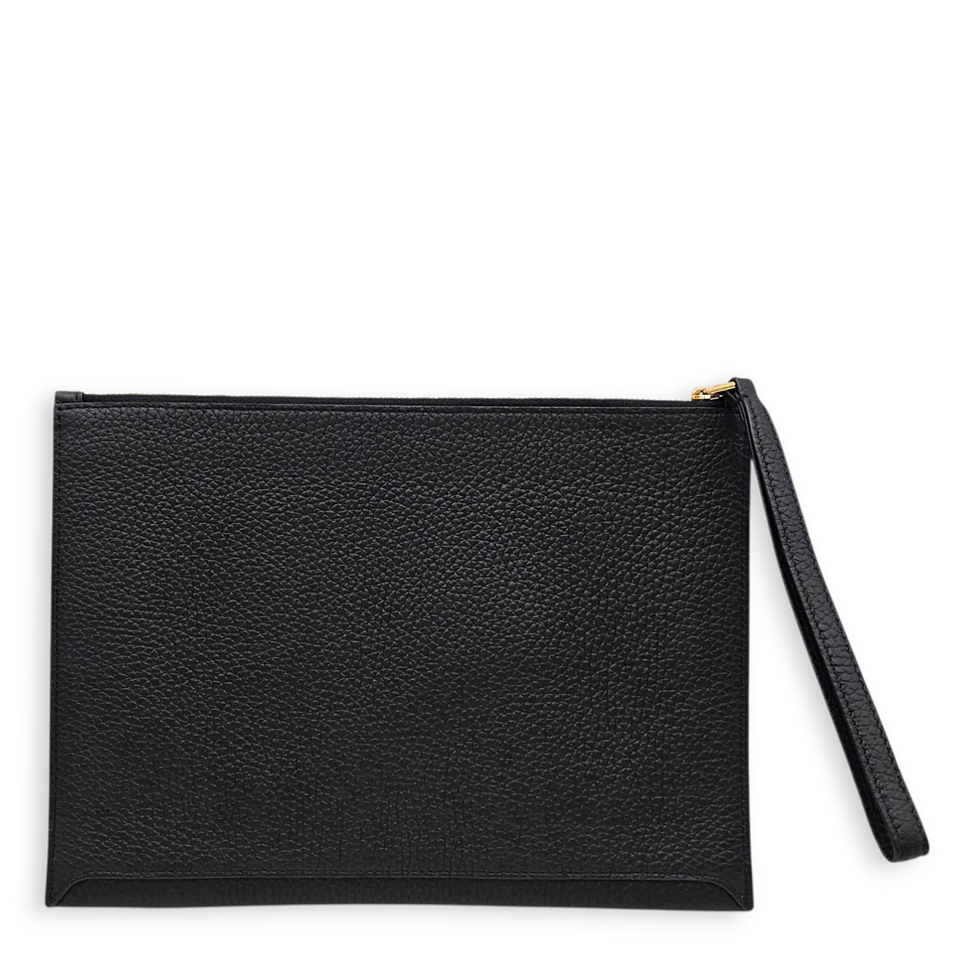 Pin D 24cm  Black Clutch Gold hardware CL2605-21441 2