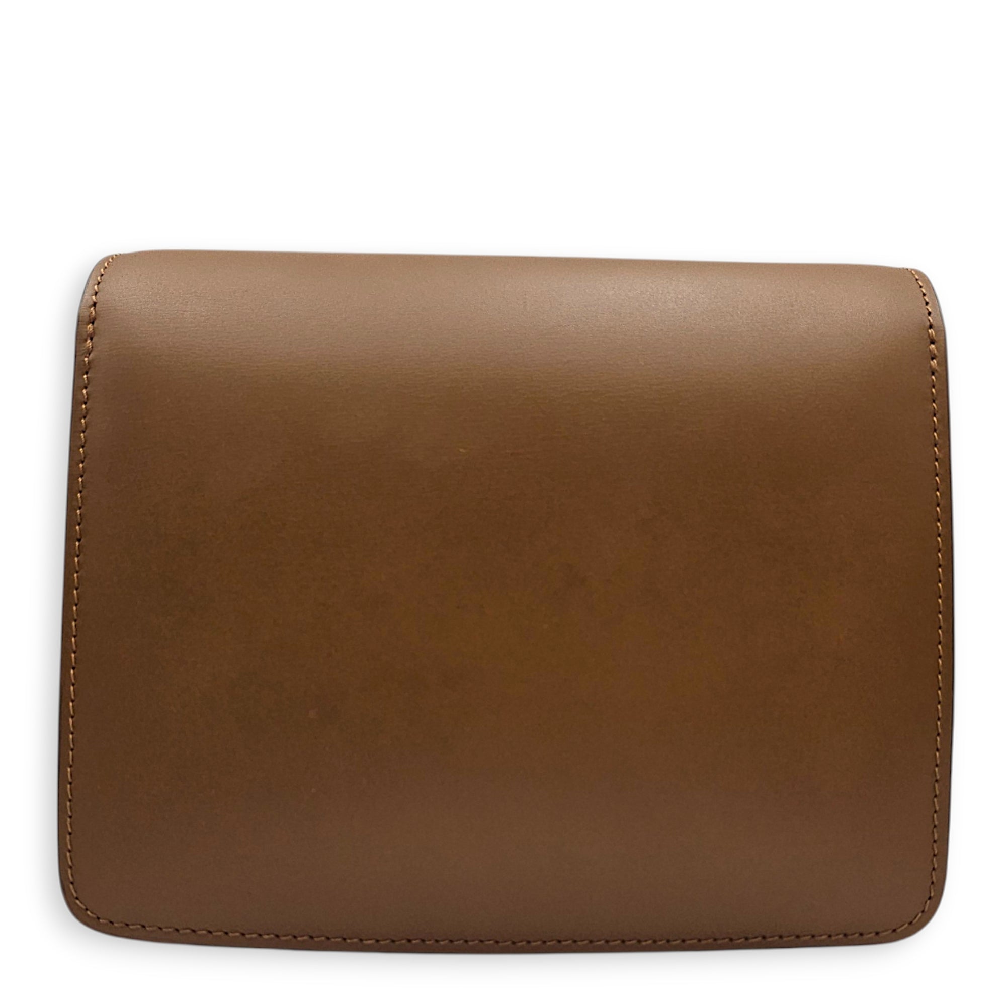 Classic Box Teen Flap 17 cm Brown Crossbody Bag in Calfskin Gold hardware CL2605-21448 2