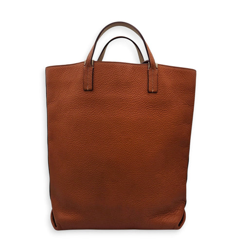 Tote 39cm Brown Shoulder Bag in Calfskin CL2605-21450 2