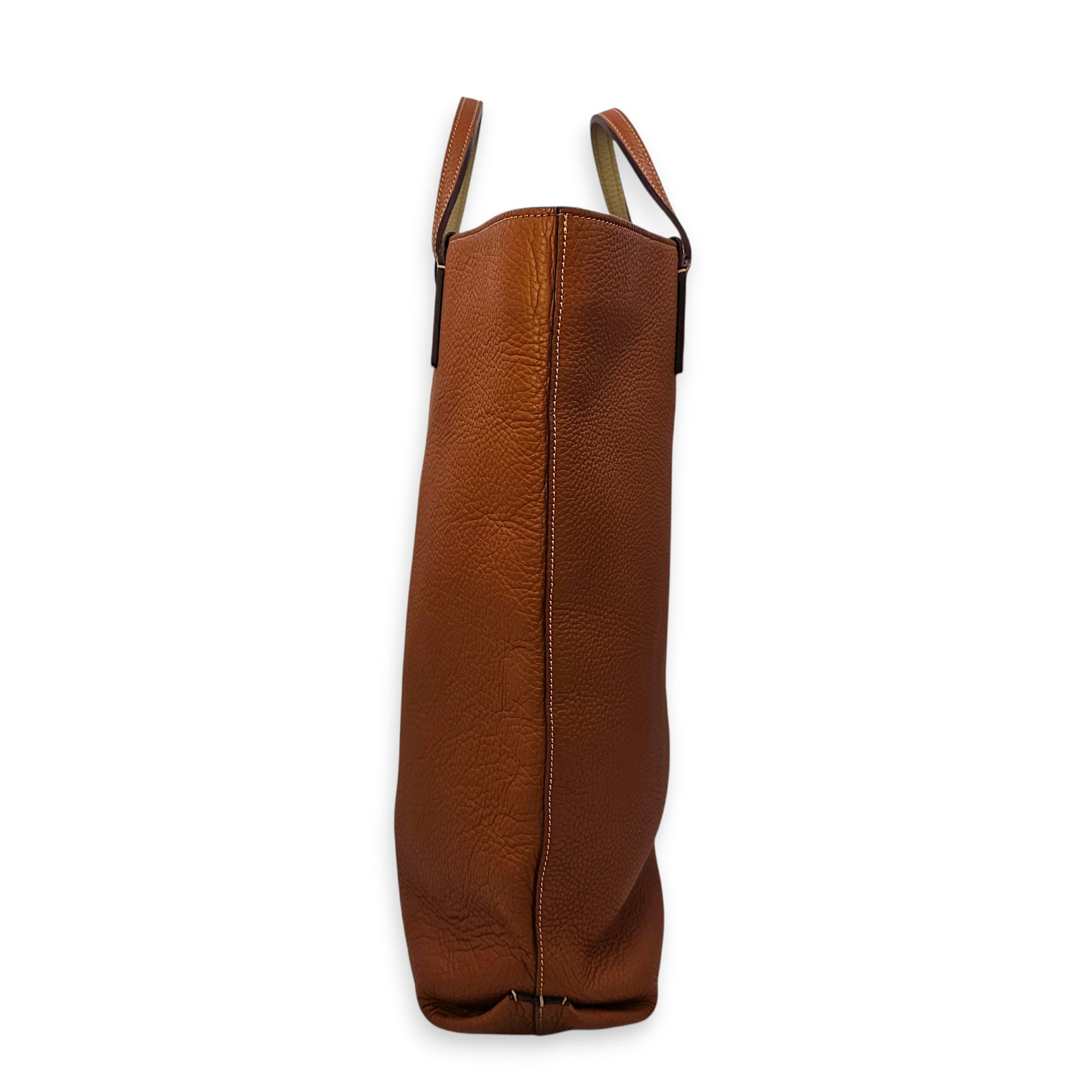 Tote 39cm Brown Shoulder Bag in Calfskin CL2605-21450 3