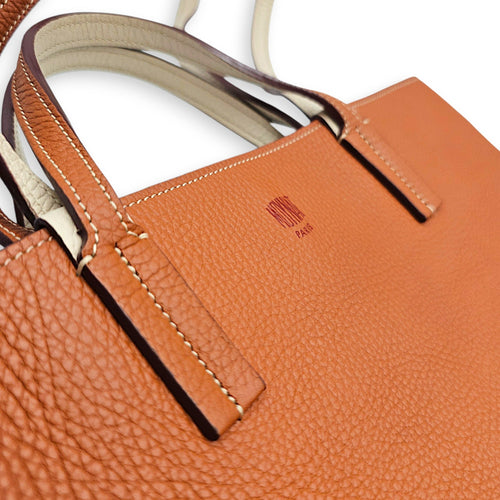 Tote 39cm Brown Shoulder Bag in Calfskin CL2605-21450 9