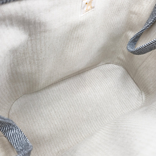 Animaux Nattes Nappy Bag Gris Galet in Wool