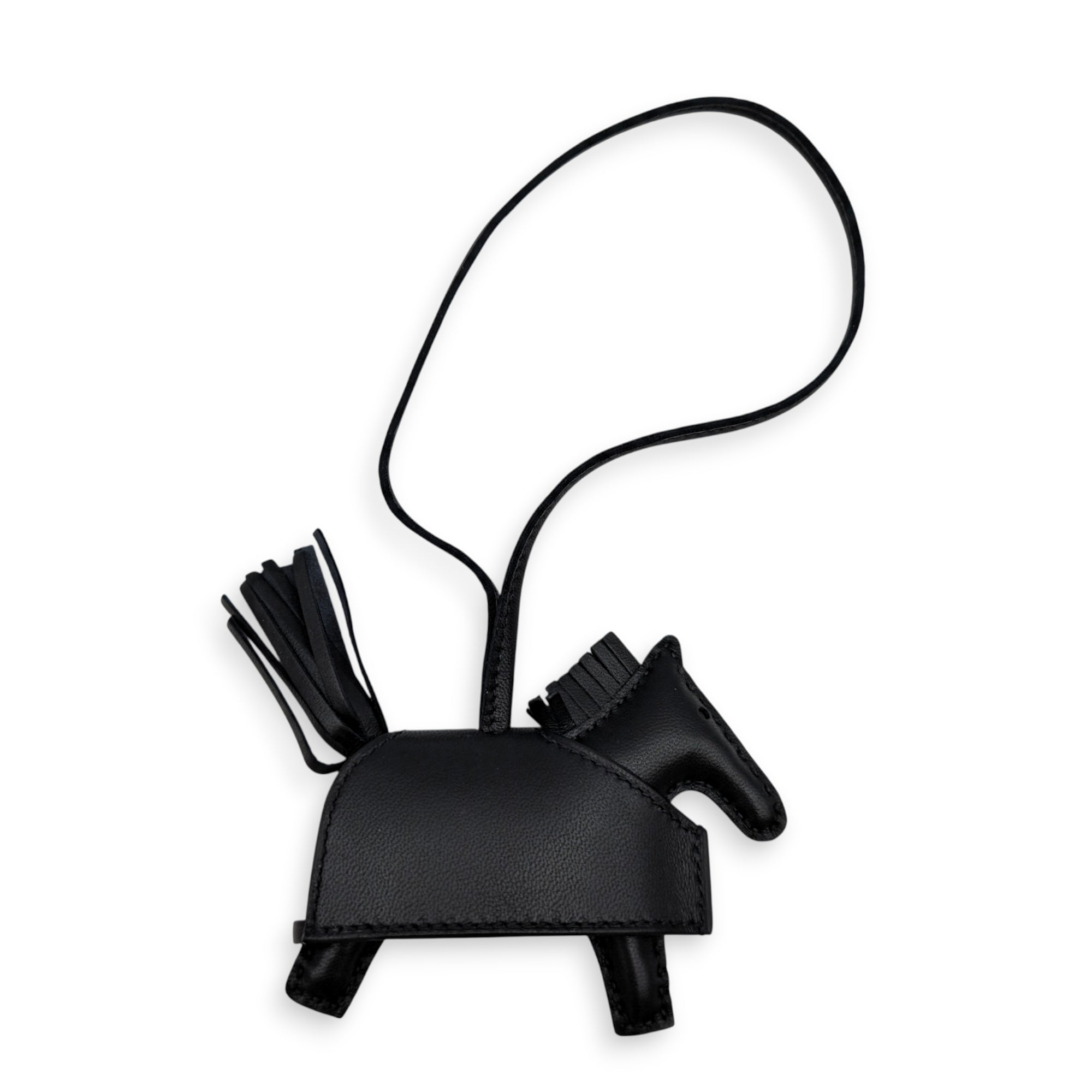 Rodeo Robeo Rock PM Black Bag Accessory in Swift Gold hardware CL2605-21452 2