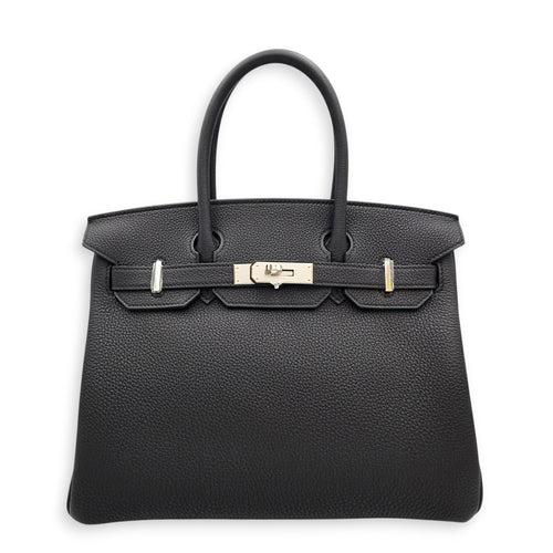 Birkin 30 Black in Togo Palladium hardware CL2605-21464 1