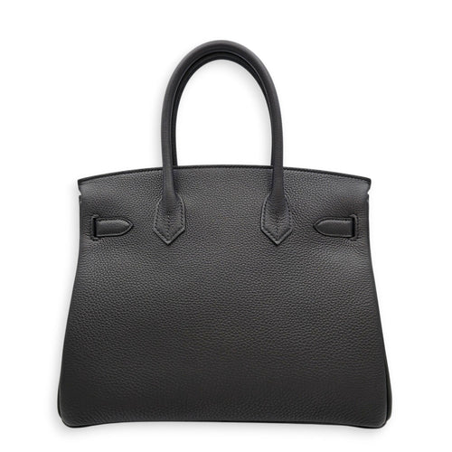 Birkin 30 Black in Togo Palladium hardware CL2605-21464 2