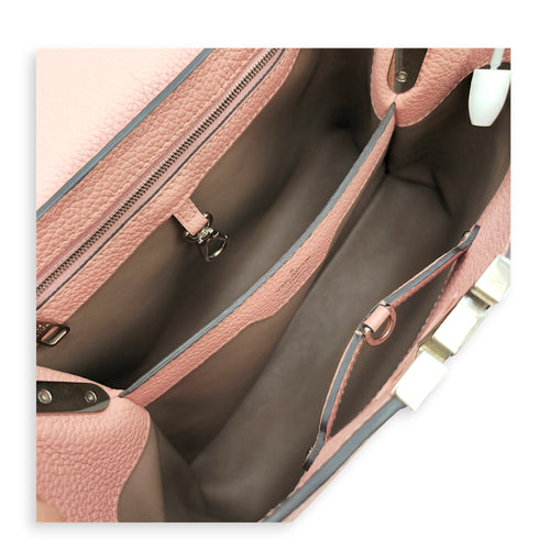 Capucines Medium Pink Shoulder Bag in Taurillon Leather Silver hardware CL2605-21473 6