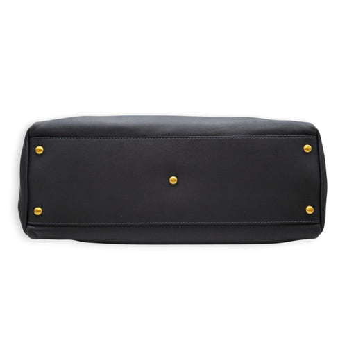 Peekaboo 40cm Blue Shoulder Bag in Calfskin Gold hardware CL2605-21474 6