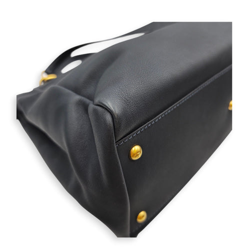 Peekaboo 40cm Blue Shoulder Bag in Calfskin Gold hardware CL2605-21474 8