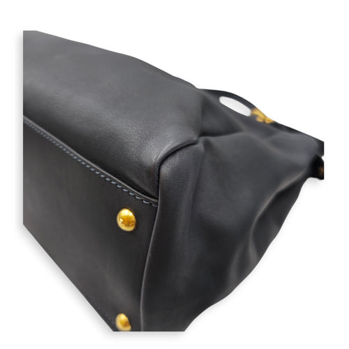 Peekaboo 40cm Blue Shoulder Bag in Calfskin Gold hardware CL2605-21474 9