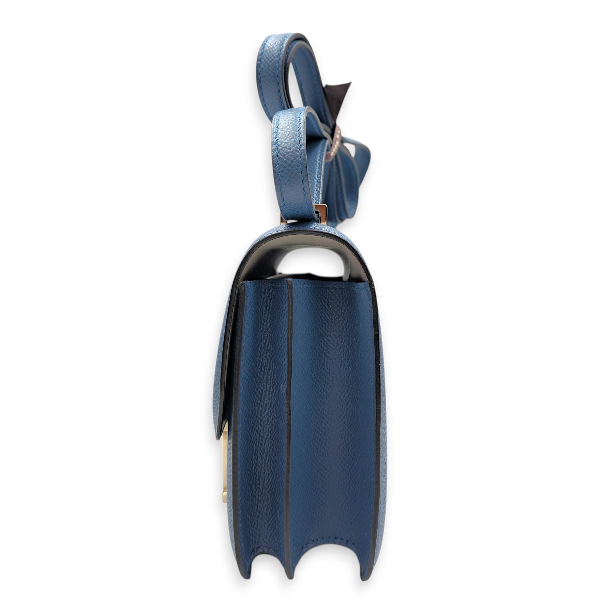 Constance 18 Blue agate/Gris mouette in Epsom Palladium hardware CL2605-21477 4