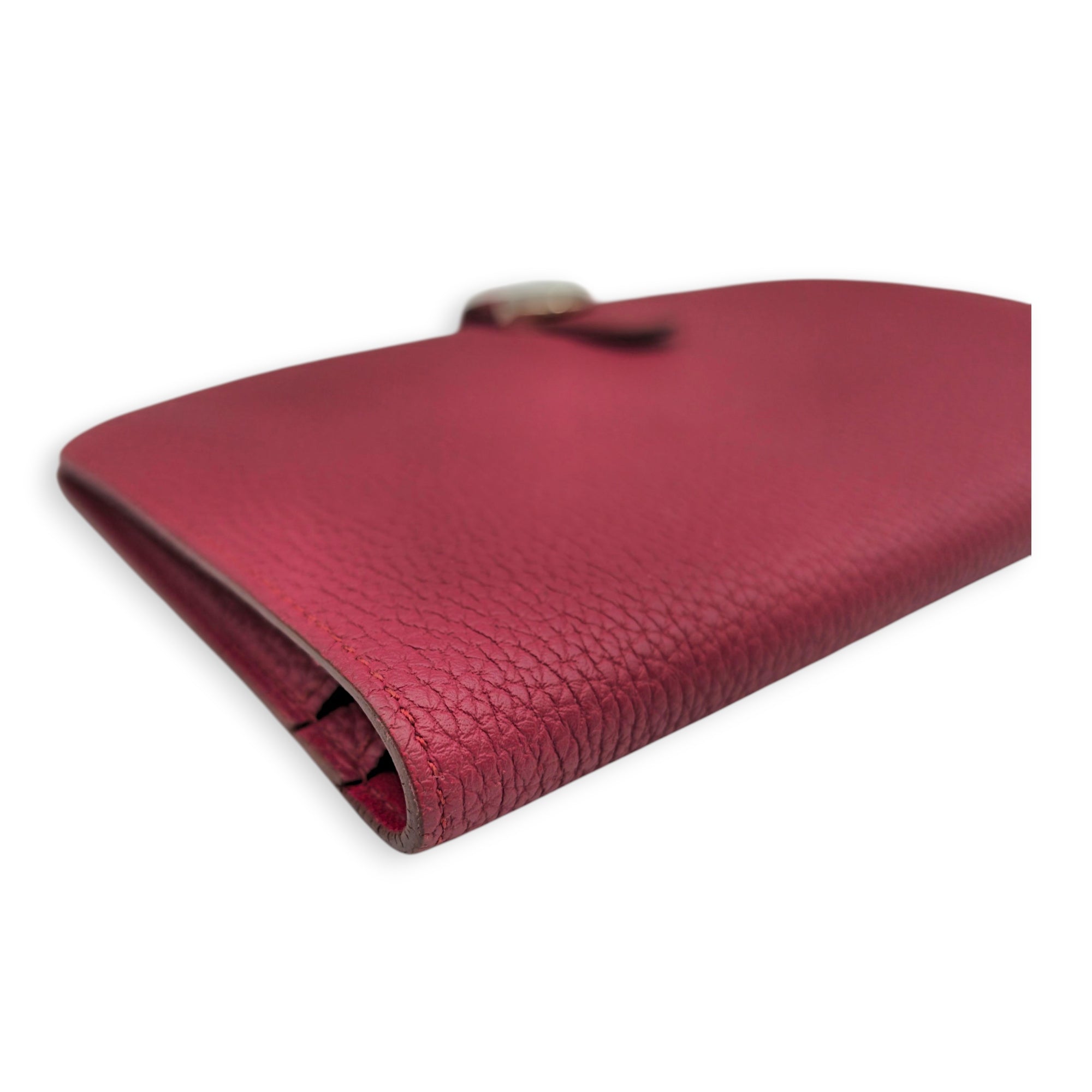 Dogon Recto Verso Rubis Wallet in Togo Palladium hardware