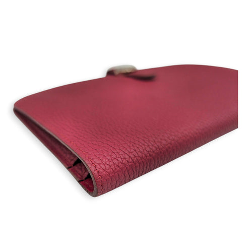 Dogon Recto Verso Rubis Wallet in Togo Palladium hardware