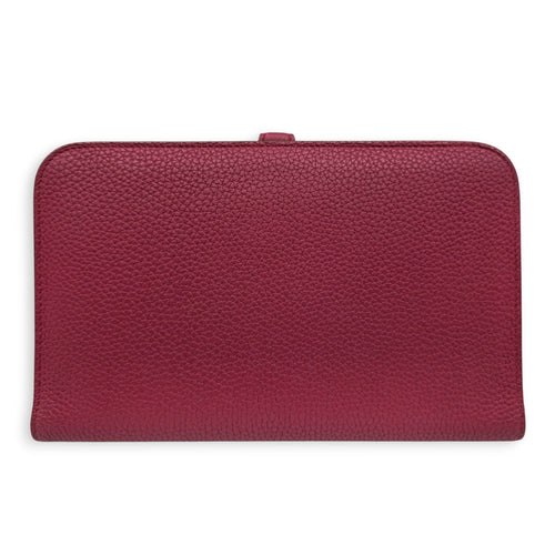Dogon Recto Verso Rubis Wallet in Togo Palladium hardware