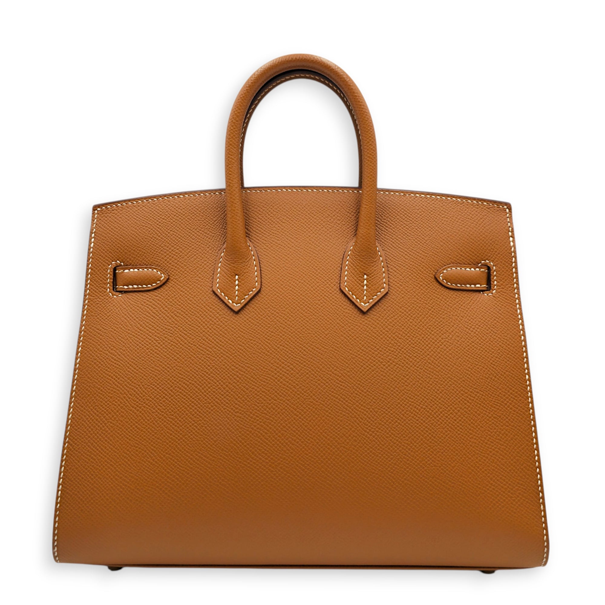 Sellier Birkin 25 Gold in Epsom Gold hardware CL2605-21487 2