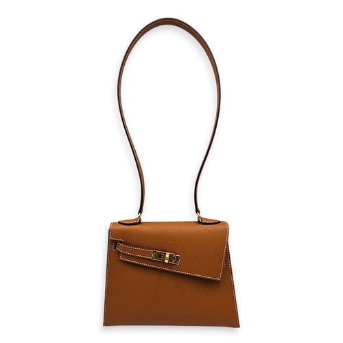 Sellier Kelly Desordre 20 Gold in Epsom Gold hardware CL2605-21488 1